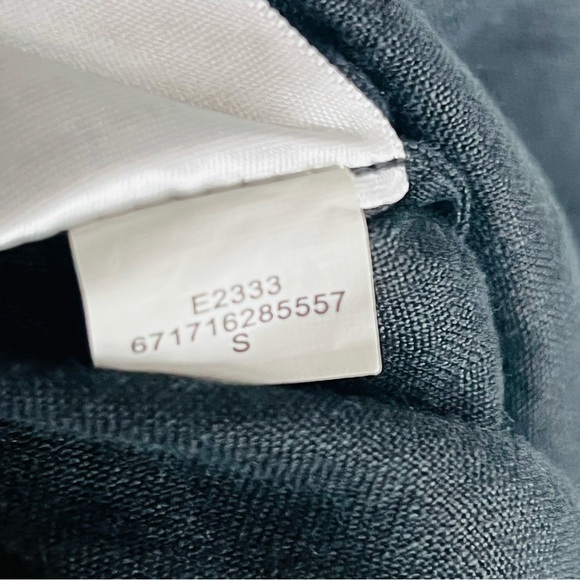 AYR Black Wide Leg 100% linen pants wide leg size small Women's Pants - Picture 9 of 10